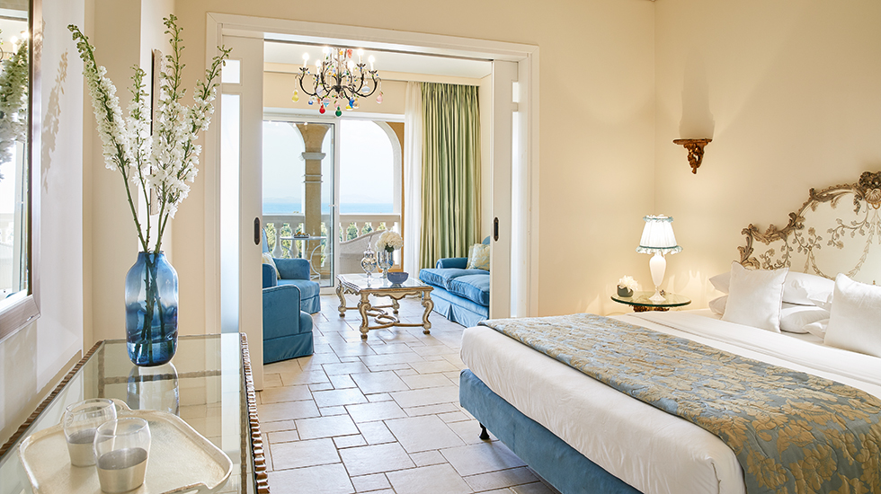 Deluxe Suite Eva Palace Luxury Hotel In Corfu Luxury